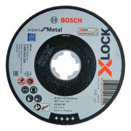 SKI - สกี จำหน่ายสินค้าหลากหลาย และคุณภาพดี | BOSCH 2608619254 ใบตัด X-LOCK 125มม.x1.6มม. (กล่องละ 25 ใบ)